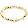 image:imageControse Beaded Stretch Crose amp Skull BraceletGold