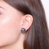 image:imageControse Bejeweled Badass in Pink Skull Earrings