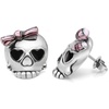 image:imageControse Bejeweled Badass in Pink Skull Earrings