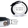 image:imageControse Best Friend Bracelet  Friendship Symbol Infinity Bracelet with Rose GoldPlated Stainless Steel Symbol Adjustable Silicone Band Story Card Included