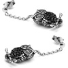 image:imageControse MidNighter Owl Earrings 100 pieces black CZ