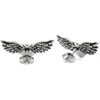 image:imageControse Red Winged Heart with Keyhole Earrings