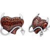 image:imageControse Sexy Devil Red Heart Earrings