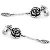 image:imageControse Vintage Rose Flower Dangling Leaf Earrings