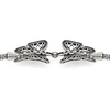 image:imageControse Womens SilverToned Stainless Steel Gossamer Wings Bracelet 7  8 Adjustable