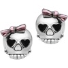 image:imageControse Bejeweled Badass in Pink Skull Earrings