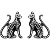 image:imageControse Feral Bones Cat Earrings