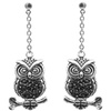 image:imageControse MidNighter Owl Earrings 100 pieces black CZ