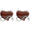 image:imageControse Sexy Devil Red Heart Earrings