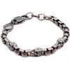 image:imageControse Skull Bracelet Copper Skull Box Chain Bracelet