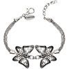 image:imageControse Womens SilverToned Stainless Steel Gossamer Wings Bracelet 7  8 Adjustable