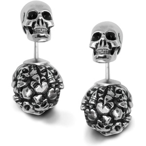 image:imageControse Captivated Souls Heart Skull Earrings