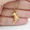 image:imageControse 24K Gold Plated Cat Necklace  Never Give Up Pendant Inspirational Jewelry for Women