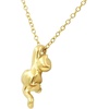 image:imageControse 24K Gold Plated Cat Necklace  Never Give Up Pendant Inspirational Jewelry for Women