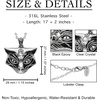 image:imageControse Black Magic Cats Head Necklace