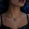 image:imageControse Blinging Butterfly Pendant with Crystals Necklace