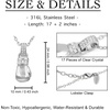image:imageControse Boxing Glove necklace with 17 Clear Crystals