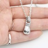 image:imageControse Boxing Glove necklace with 17 Clear Crystals