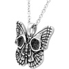 image:imageControse Butterfly Skull Necklace with Pendant 16  18 adjustable chain