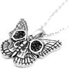 image:imageControse Butterfly Skull Necklace with Pendant 16  18 adjustable chain