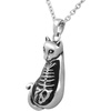 image:imageControse Cat Necklace Full Tummy Kitty Fish Bone