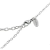 image:imageControse Compass Floating Charm with White Crystal necklace