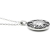 image:imageControse Compass Floating Charm with White Crystal necklace