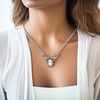 image:imageControse Crystal Reindeer Necklace