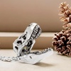 image:imageControse Dinosaur Necklace Mini TRex Skull Pendant 316L Stainless Steel