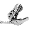 image:imageControse Dinosaur Necklace Mini TRex Skull Pendant 316L Stainless Steel