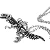 image:imageControse Dinosaur Necklace TRex Skeleton Pendant 316L Stainless Steel