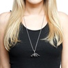 image:imageControse Dinosaur Necklace Triceratops Skeleton Pendant  316L Stainless Steel