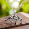 image:imageControse Dinosaur Necklace Triceratops Skeleton Pendant  316L Stainless Steel