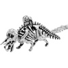 image:imageControse Dinosaur Necklace Triceratops Skeleton Pendant  316L Stainless Steel