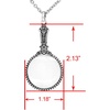 image:imageControse Enchanted Mirror Necklace Magnifying Glass Pendant