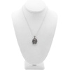 image:imageControse Framed Rose Necklace with light siam crystal