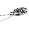 image:imageControse Framed Rose Necklace with light siam crystal
