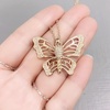 image:imageControse Golden Butterfly Necklace  24K GoldPlated Jewelry w Crystals