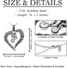 image:imageControse Heart Angel Wings Necklace  Glimmering United Wings