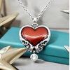 image:imageControse Heart and Skull Bound Til Death Necklace