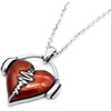 image:imageControse HeartBeat Heart Necklace with Pendant 17  19 Adjustable Stainless Steel Chain