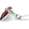image:imageControse HeartBeat Heart Necklace with Pendant 17  19 Adjustable Stainless Steel Chain