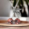 image:imageControse Jewelry Cherry Skull Necklace Pendant 28 necklace  316L Stainless Steel