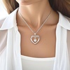 image:imageControse Light of My Love Heart Necklace with Sparkling Crystals