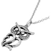 image:imageControse Luminous Owl necklace Bird Pendant with Crystals