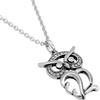 image:imageControse Luminous Owl necklace Bird Pendant with Crystals