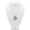 image:imageControse Octopus Necklace Floating Charm with Clear Crystals