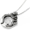 image:imageControse Octopus Necklace Floating Charm with Clear Crystals