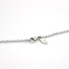 image:imageControse Owl Birthstone Necklace  Stainless Steel Pendant with Crystals and 27 Chain08August  Light Green