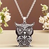 image:imageControse Owl necklace crystal eyes